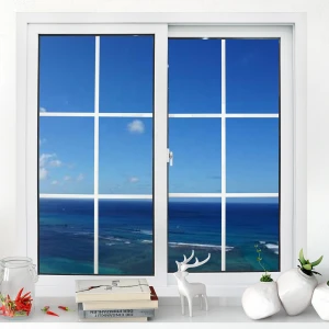Sliding window upvc/pvc frame glass window upvc/pvc window vinyl profiles pvc new sliding window profile