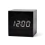 Import Small Modern Cube Multifunctional Digital LED Desk Digital Wooden Night Alarm Clock with Temperature and Sound Control from China