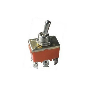 small on off spring return toggle switch