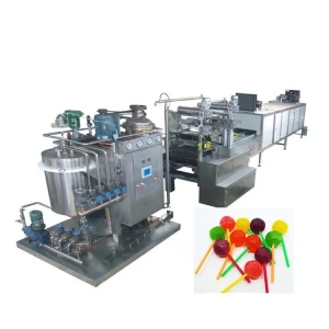 Small Scale Lollipop Production Line Food Processing Machinery Lollipop Die Forming Machine