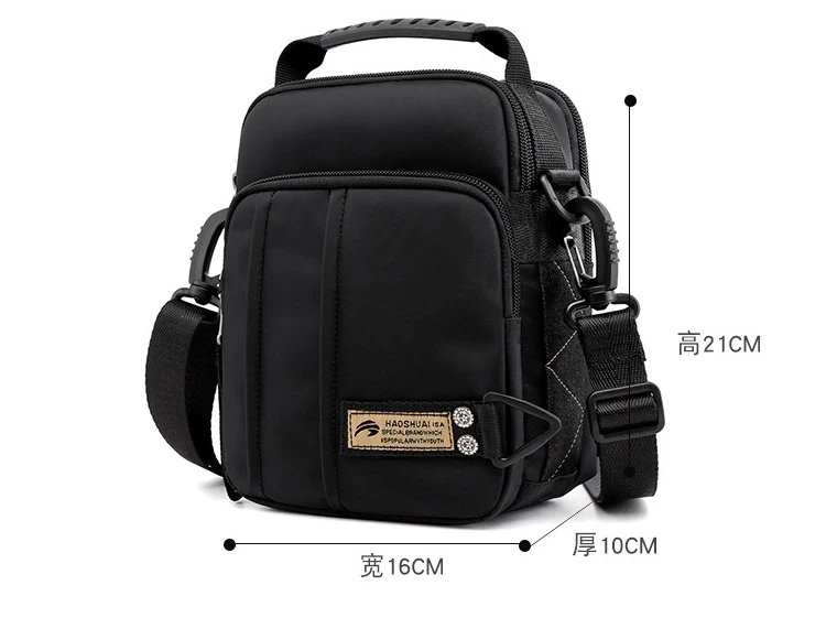 small shoulder Messenger bag men hip-hop casual chest bag multi-function bag