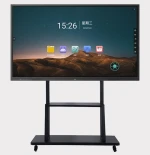 Smart education equipment 75 inch interactive flat panel board interactive whiteboard for classroom