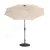 solar panel parasol, cafe led light aluminium market umbrella with logo restaurant