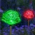 Import Solar Powered  Garden Stake Backyard Color Change dusk to dawn solar led rose Lights from China