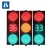 Import solar system traffic signal light and digital countdown timer LED Traffic Light with 3 Signal Head safety equipment from China
