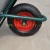 Import solid wheel steel material wheel barrow various types of wheelbarrow WB6418 from China
