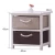 Import Solid Wood Bedside Table Storage Cabinet Drawer Storage Bedroom Cabinet from China