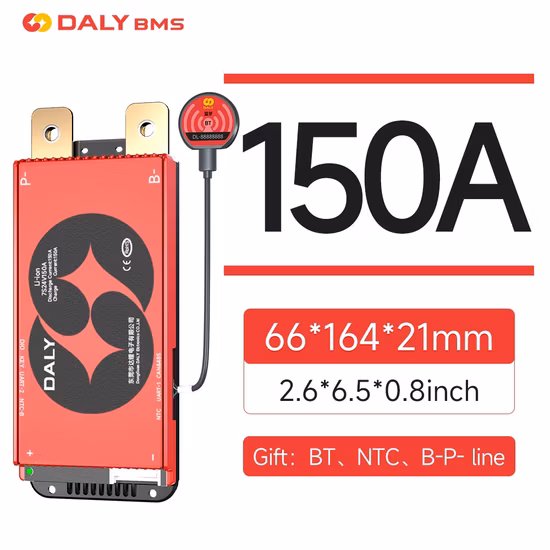 Daly Smart BMS Li-ion 7s 24V 150A with RS485/Can