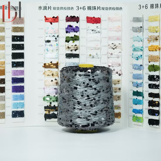 Hot Sale Eco-Friendly Melange Knitting Polyester Spun Sewing Thread High-Quality Fabric Clothing Yarn