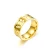 Import Spinner special design fashionable anniversary wholesale men luxury stainless steel ring gold from China