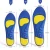 Import Sports Insoles Massaging Gel Arch Support Orthotics Insoles Heel Pain Plantar Fasciitis Relief Best Shock Absorption Insole from China