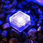 Square Decor Sidewalk Lights Solar Pavement Light LED Garden Brick Ice Lamps Led Brick Paver