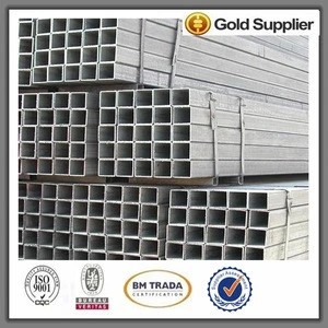 square steel pipe/ms square pipe weight chart/square to round pipe fitting