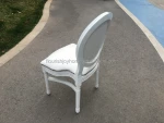 Stackable Dining Room Furniture Highchair Bar Stools Style Louis Banquet Wedding Chair White Wedding Chairs
