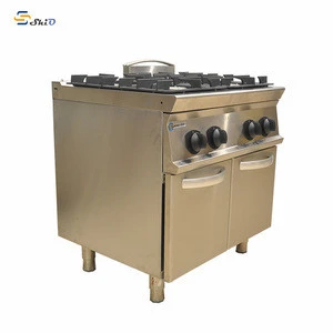 Stainless Steel Cooking Appliances 4 Burner Gas Cooker