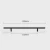 Import Stainless steel hardware bedroom kitchen furniture modern Cabinet door drawer black  bar pull handles from China