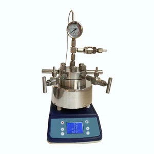 Stainless Steel Hydrogenation Reaction High Pressure Reactor With Magnetic Stirrer Coupling Mechanical Agitation