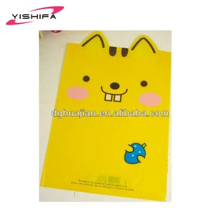 Stationery Supplier PP A4 Report Cover Customize Design L Shape File Folder