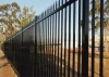 Steel fence panel spear top Aluminium pool fence flat top fence
