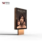 street pole advertising light boxes digital mupi scrolling advertising board