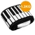 Import Suitable for adult music instruments  musical flexible piano 88 keys from China