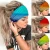 Import Summer 2020 new gradient milk tow hair yoga sports headband ladies hair accessories from China
