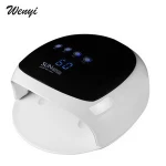 SUN4SE PLUS UV LED Nail Lamp 48W Dual UV  Nail Dryer Gel Polish Curing Light with Bottom 30s/60s/90s/120s Timer LCD display