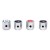 Import Sunsoul Chrome Custom Anti-theft Cap Brand Car Logo Tire Valve Cap from China