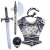 Import super cool plastic toy sword,toy shield,kids sword and shield from China