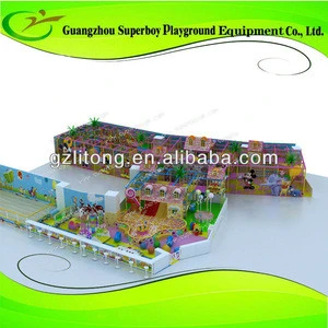 Superboy Amusement Park Soft Play Games Naughty Castle centre Kids Indoor Playground