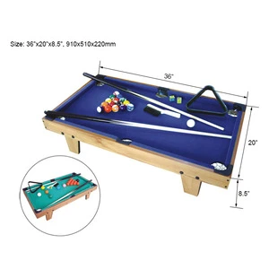 SZX 36&quot; Cheap wooden mini billiard table for kids
