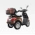 Import T408 Chinese 500W 48V 60V 72V 3 Wheel Electric Scooters Bike Scooter from China