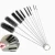 Import TDF 10Pcs/lot Baby Bottle Brushes Cleaner Multifunctional cleaning brush Stainless Steel Wash Drinking Feeding Bottle from China