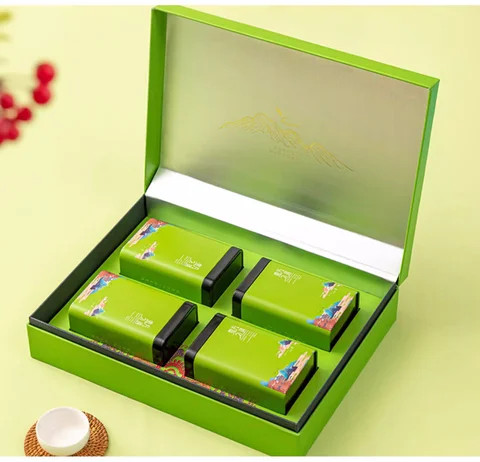 Buy Tea Gift Set Packaging Magnetic Lid Cardboard Paper Box Wholesale ...