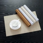 Thick Silicone Placemat Napkin Dining Table Tray Mat Coasters Western Pad Desk Pad