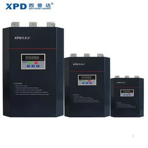 Three phase solid state soft starter for air conditioner compressor