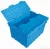 Import Time Limit Promotion 20% Off Exhibition Promotion Logistic Box Containers Folding Plastic Moving Box With Lid from China