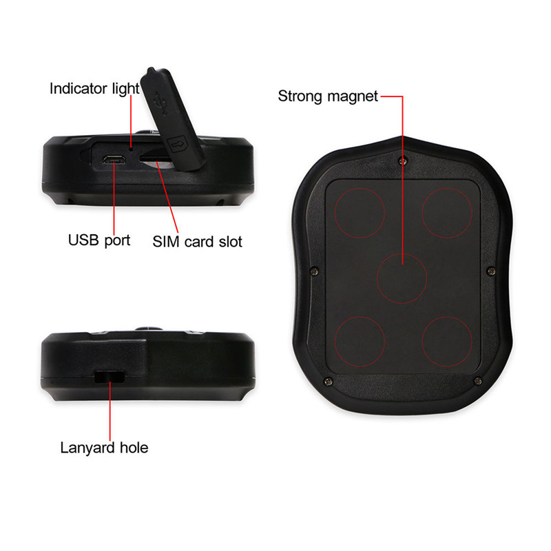 Buy Tk905b Long Battery Life 10000mah Gps Tracker Waterproof Ip65 ...