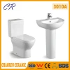 Toilet and wash basin set sanitary ware ceramic bathroom suite
