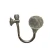Import Top grade 2020 new curtain hook holders with round flower  crystal on wall hooks from China