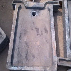 Top-mount single-hole copper anode mold for copper casting and making copper molds