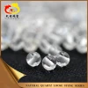 Top quality smooth white rock crystal beads