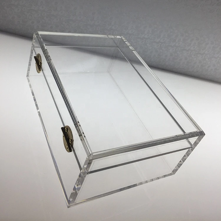 Transparent crystal clear acrylic ashtray