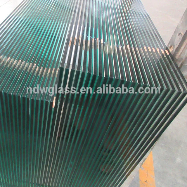 transparent tempered glass 6mm 10mm for building glass