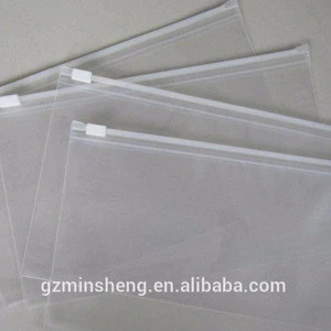 Transparent zip locked polybag resealable pe plastic bag wholesale price