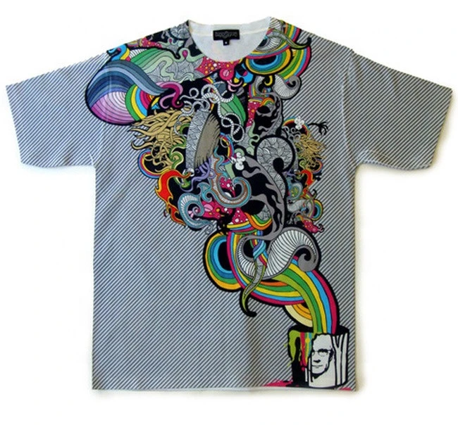 Trending Joker Allover Custom Design Sublimation Printing Unisex Tshirt
