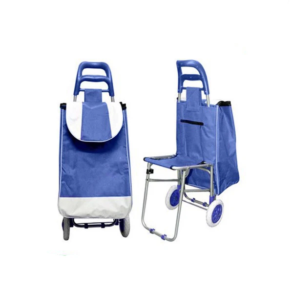 trolley travel bag with chair