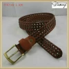 TT8714 Hot Selling Mens New Style Leisure custom knitted weave leather belts
