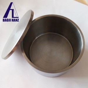 Types of sintered tungsten crucible furnace and melting graphite tungsten crucible