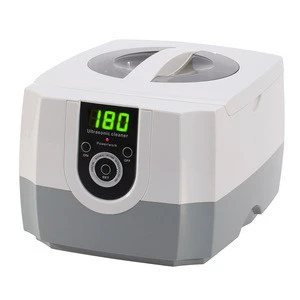 Ultrasonic Polishing Jewelry Cleaner with Digital Timer for Cleaning Eyeglasses Rings, Dentures, Retainers, and Mouth Guards